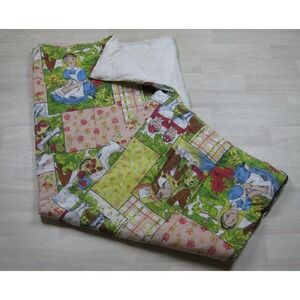 Vintage 1970s Sears Disney‎ Alice in Wonderland Sleeping Bag Lewis Carroll
